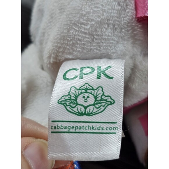 Cabbage Patch Cuties Rainbow White & Pink Unicorn Fantasy Friends Plush Doll Set - Picture 8 of 9